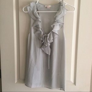 NWOT Joie ruffled blouse top